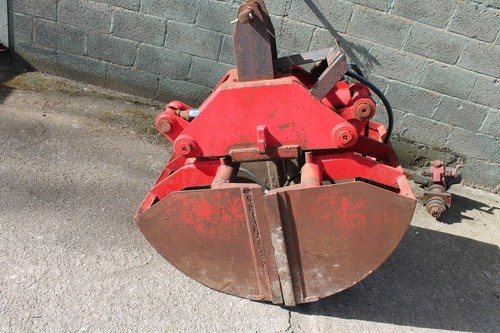 Clamshell grab bucket - clamshell,