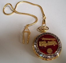 Men's  Clip On  Fire Truck Red