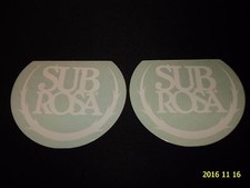 Authentic subrosa bmx white - authentic,