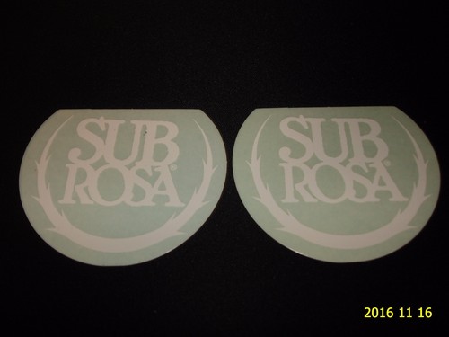 Authentic subrosa bmx white - authentic,