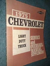 1975 CHEVROLET TRUCK SHOP