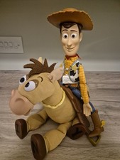 Disney Toy Story Woody and Bullseye Interactive Talking Action Figures
