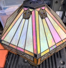 Large Tiffany Style Art Deco