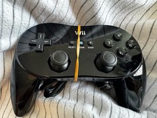 Nintendo Official black Classic Controller Pro Wii & Wii U Pad  Japan