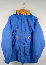Phoenix Mountain Ski Jacket Size 16 Blue Gore-Tex Isodry Vintage Made In Britain