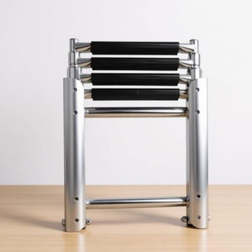Telescoping boat ladder - boat,