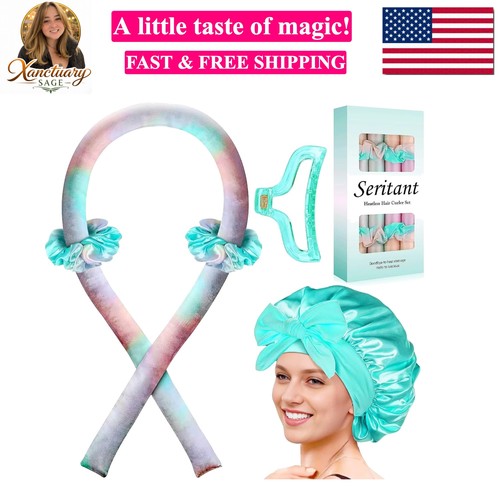 Heatless hair curler - heatless, for