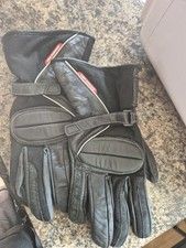 Leather Motorbike Gloves L