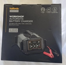 HALFORDS Advanced Workshop Automatic Battery Charger