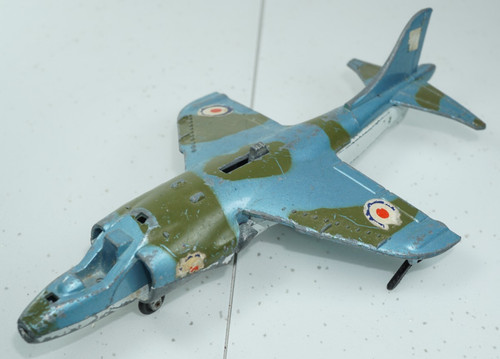 Vintage dinky toys 722 harrier - dinky,