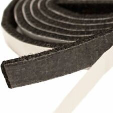 5m x 50mm Self-Adhesive Felt Furniture Pad Roll for Hard Surfaces Strip Black