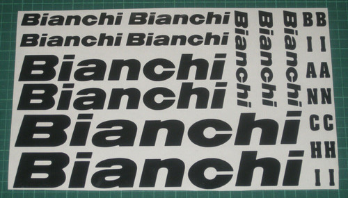 Bianchi cycling stickers - bianchi,