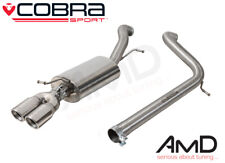 Cobra Sport Audi A1 1.4 TFSI Cat Back Exhaust Non Resonated AU89 2015 to 2017