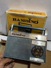VINTAGE RADIO MODEL BAMBINO