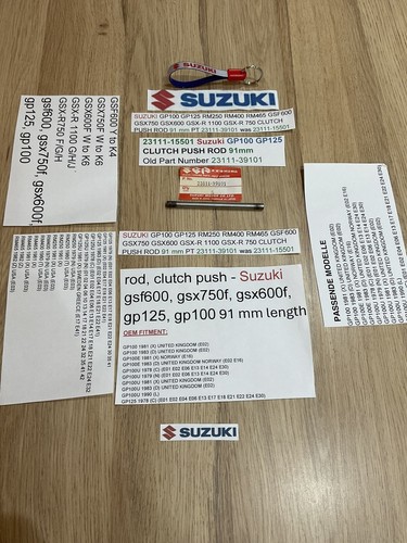 Suzuki gp100 gp125 - gp100, gsf600