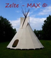Teepee tent up to Ø 10 m Indian tent Indian teepee Sioux wigwam Indian