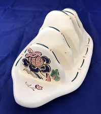 Toast Rack Poole Pottery Cream Hand-Painted Floral Pattern - Free Postage