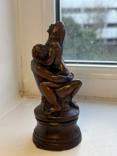 Vintage naked lovers resin