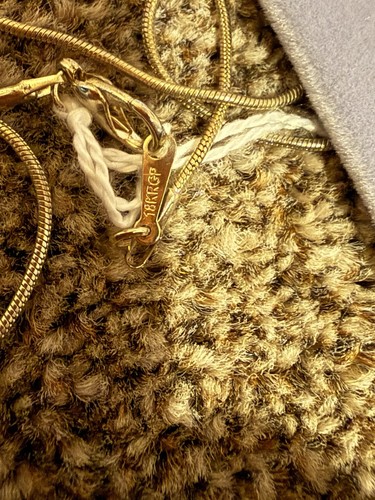 18k rgp gold - gold, snake