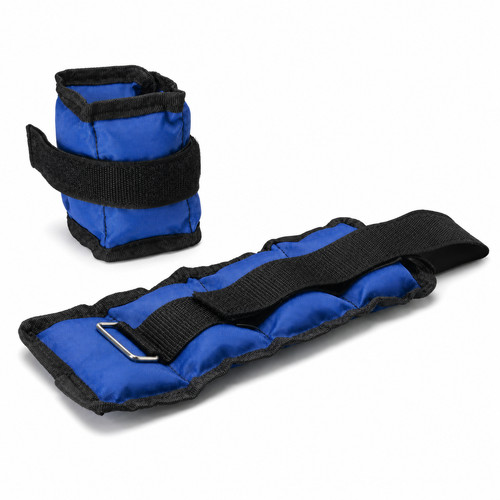 Blue ankle weights 5kg pair - 0.5kg,