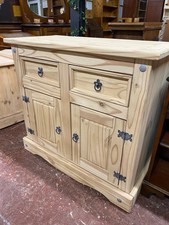 Stripped pine sideboard