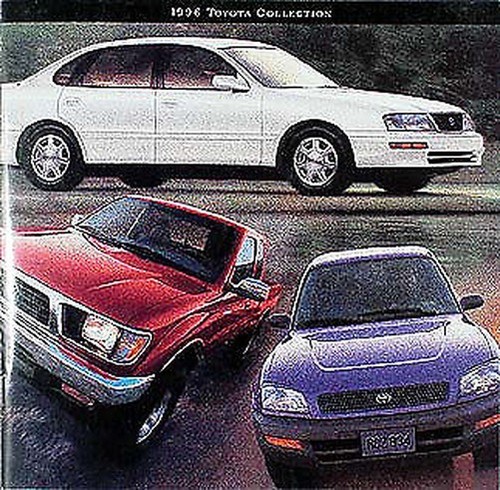 1996 toyota sales catalog - 1996,