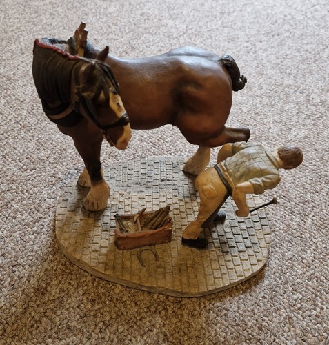 Horse and farrier made - horse,