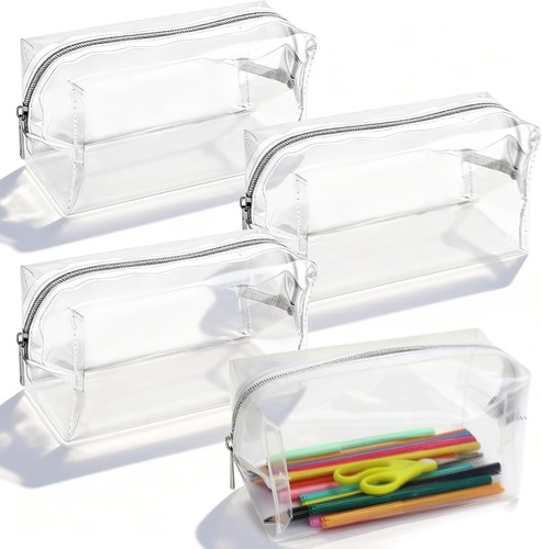 Pcs pencil case clear - pcs, clear,