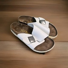 Birkenstock Betula Slides Womens Size 9 Slip On Sandals White