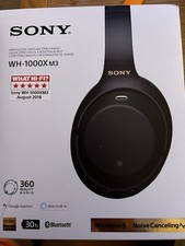 Sony WH-1000XM3 Wireless Over the Ear Headphones - Black