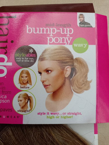 Bump pony mid length - "bump-up, pony",