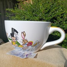 PAUL CARDEW ALICE IN WONDERLAND GIANT CERAMIC TEACUP PLANTER HUGE XL CUP RARE