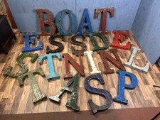 Large Industrial Metal Letters Bar Restaurant Man Cave