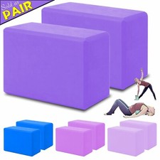 Yoga Block Workout Brick Pilates Foam Foaming Stretch Fitness Exercise Gym