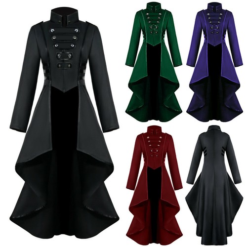 Women gothic steampunk button - gothic,
