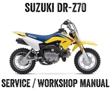 Suzuki DRZ70 DRZ 70 DR-Z Repair Workshop Service Manual PDF File