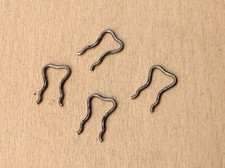 VOLVO V50 S40 C70 C30 1.6 D FUEL INJECTOR LEAK OFF PIPE SECURING CLIPS SET OF 4,