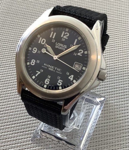 Lorus kinetic military men - lorus,