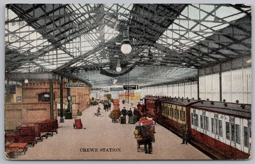 Crewe railway station - crewe,
