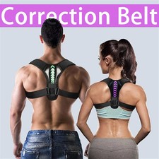 Adjustable Back Shoulder Posture Corrector Belt Clavicle Spine Support Reshape Y