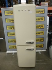 Smeg Fridge Freezer Cream