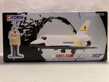 Corgi 65401 James Bond Collection Moonraker Space Shuttle & Hugo Drax Mint Boxed