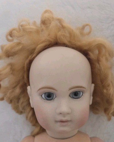 Twin doll head - doll, reproduction