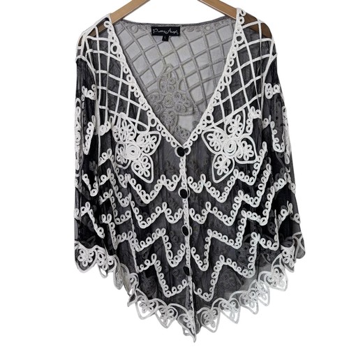 Pretty angel women embroidered - women,