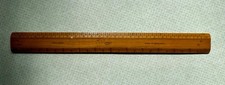 Vintage Wooden Ruler - Armstrong - Helix - Made in England