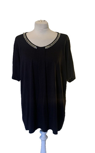 Marina rinaldi black jersey - rinaldi,