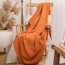 Organic Cotton Throw For