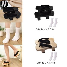 Japanese Wooden Clogs Flip