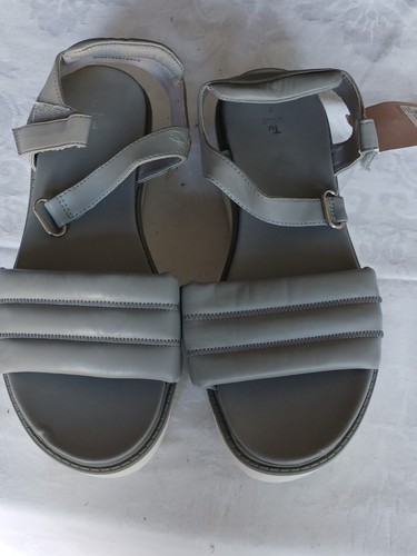 Womens grey faux - faux, leather