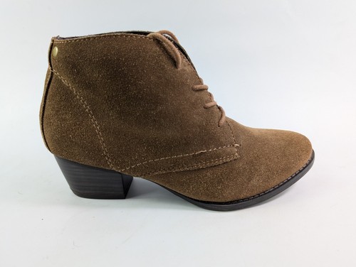 Footglove brown suede - m, &